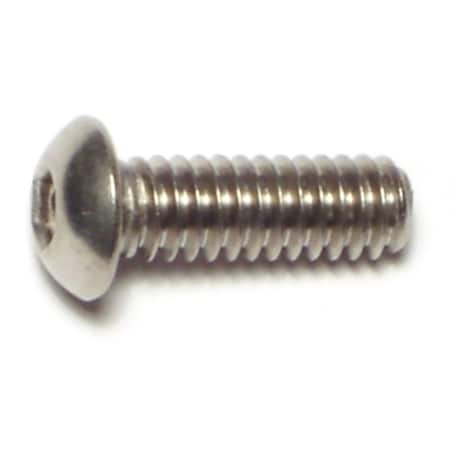 1/4-20 Socket Head Cap Screw, 18-8 Stainless Steel, 3/4 In Length, 10 PK